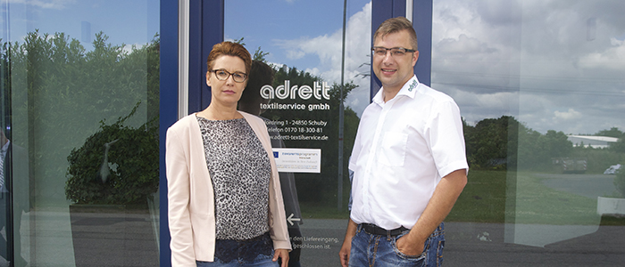 Adrett Textilservice, Schuby