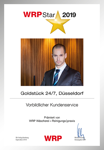 Goldstück 24/7-Parkett Star Urkunde Goldstück 24/7